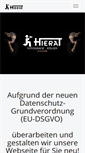 Mobile Screenshot of foto-hierat.de